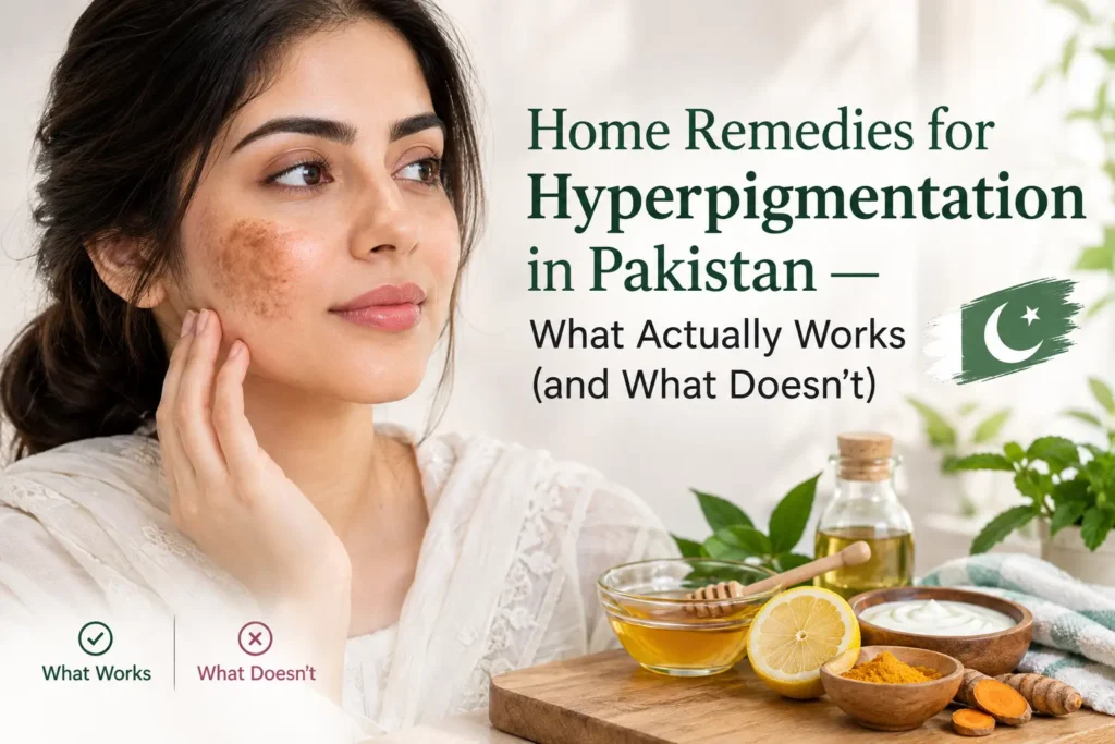 Home Remedies for Hyperpigmentation in Pakistan